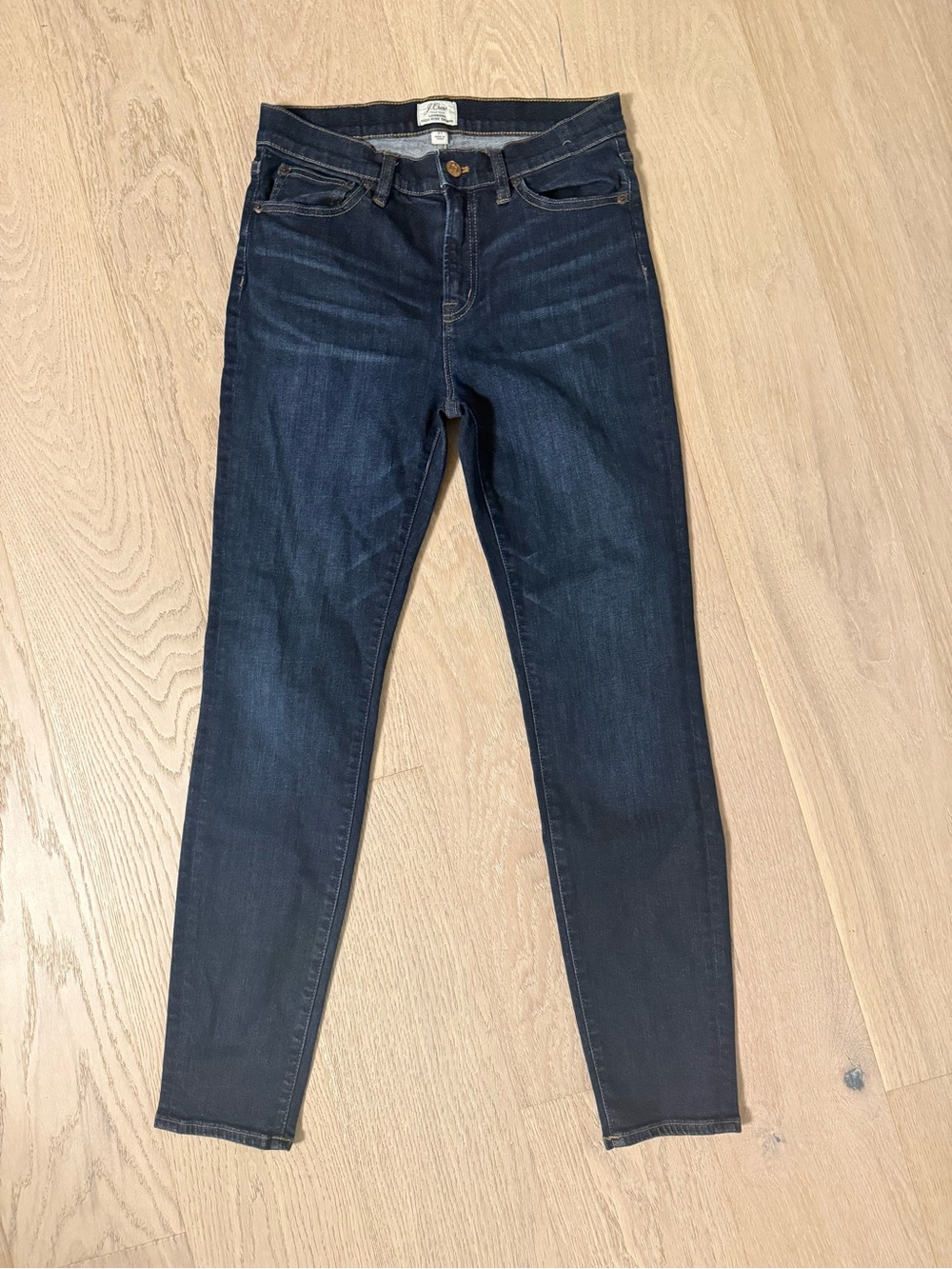 J.Crew Lookout High-Rise Skinny Jeans – Size 27 | Classic Dark Wash Denim